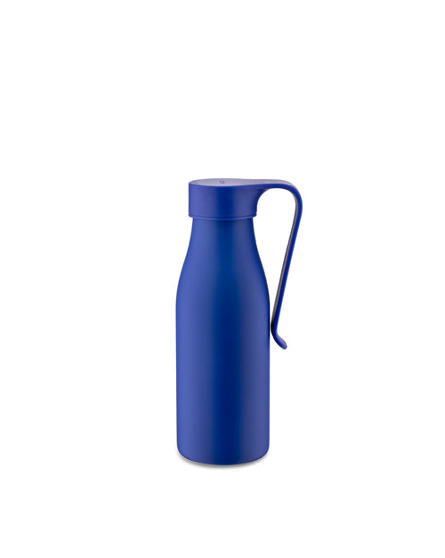 Away blue Thermo insulated bottle Alessi