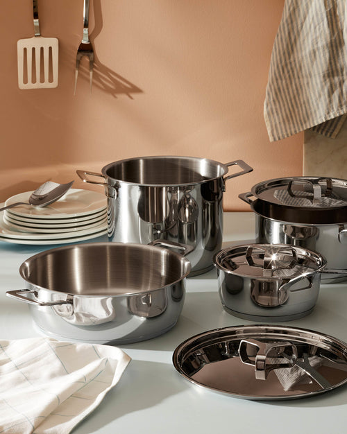 Pots&Pans Default Title Pots and pans set 7 pieces Alessi 1