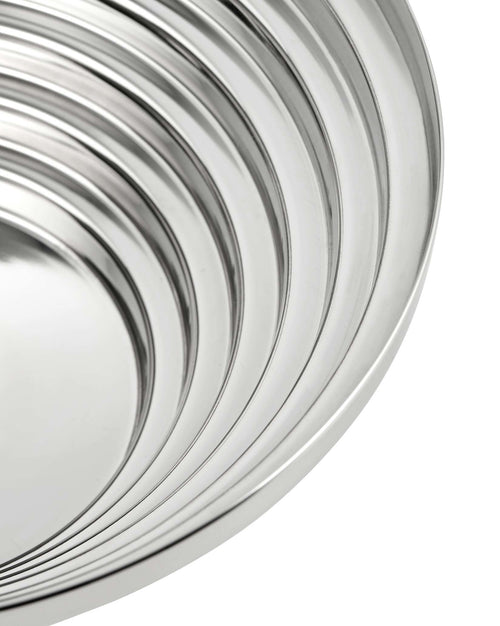 Maya steel Round basket Alessi 2