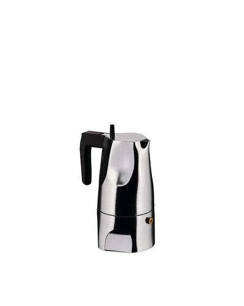 Ossidiana black, cups 3 Espresso coffee maker Alessi 4