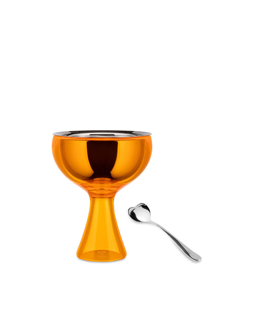 Big Love orange Ice cream bowl Alessi