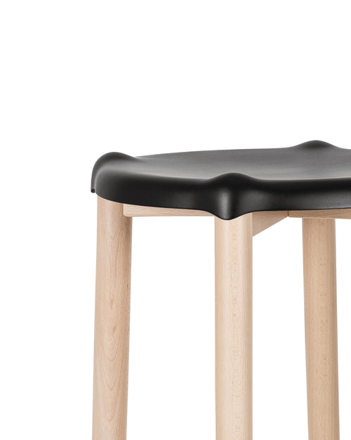 Poêle Collection black High stool Alessi 3