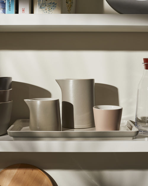 Tonale Light Grey Milk jug Alessi 1