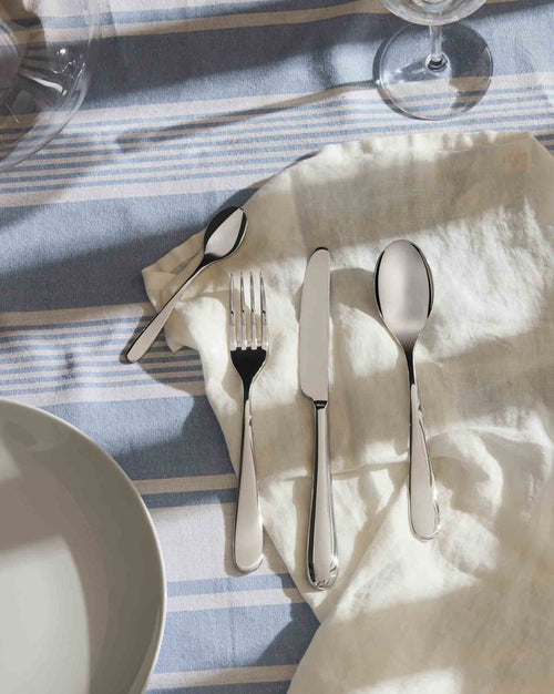 Nuovo Milano knife hollow handle Cutlery set 24 pieces Alessi 1