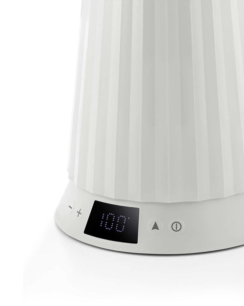 Plissé white Electric kettle. European plug Alessi 4