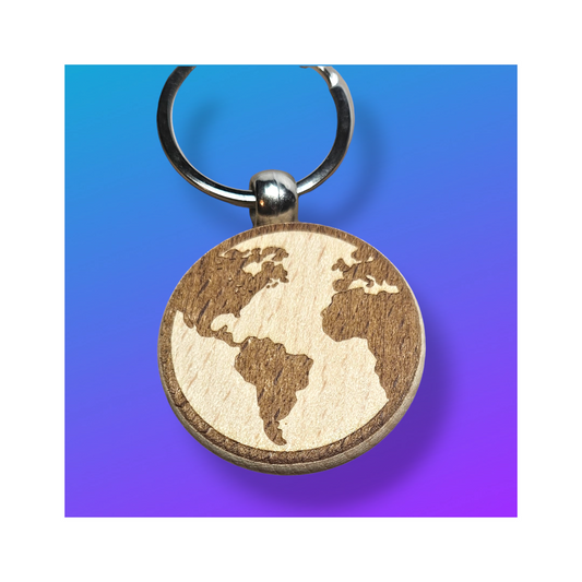 Whole World Keyring