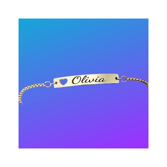 Name Plate Bracelet