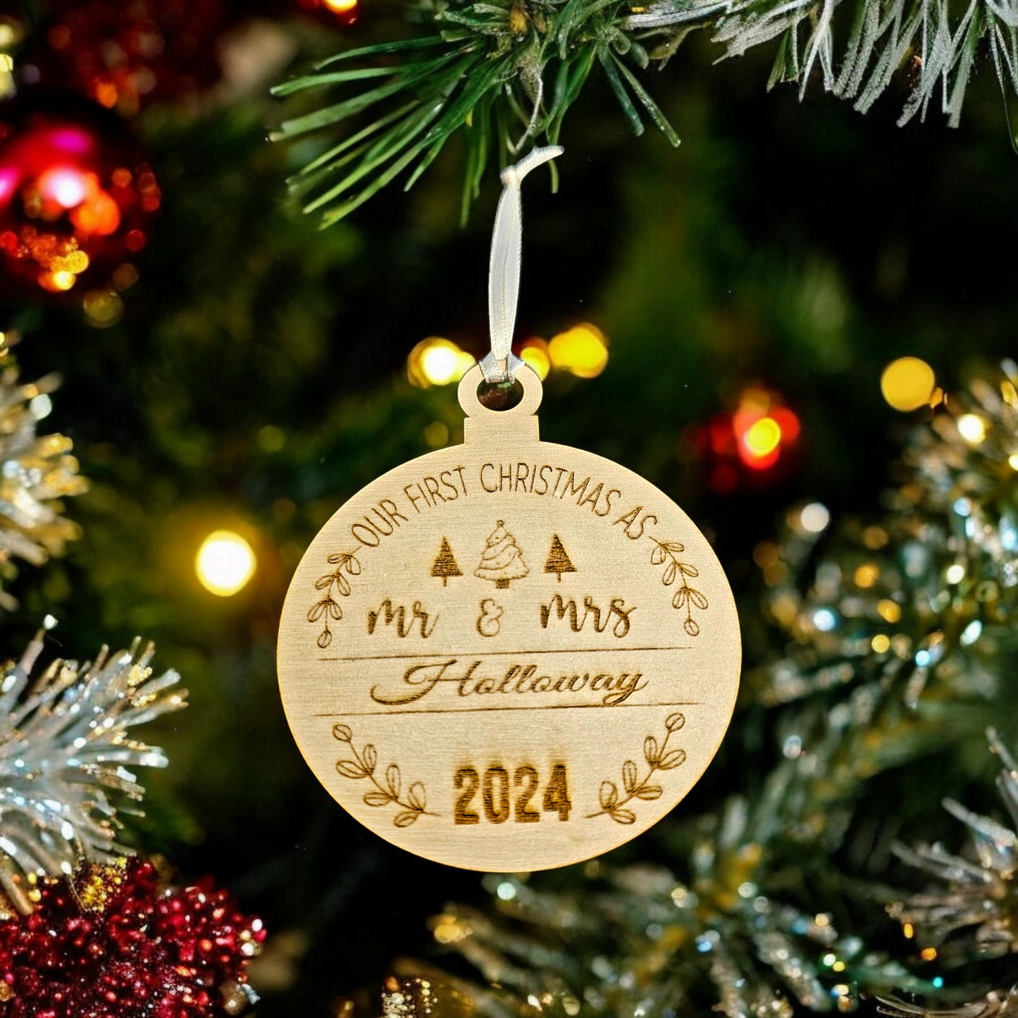 Couples 1st Christmas Tree decoration