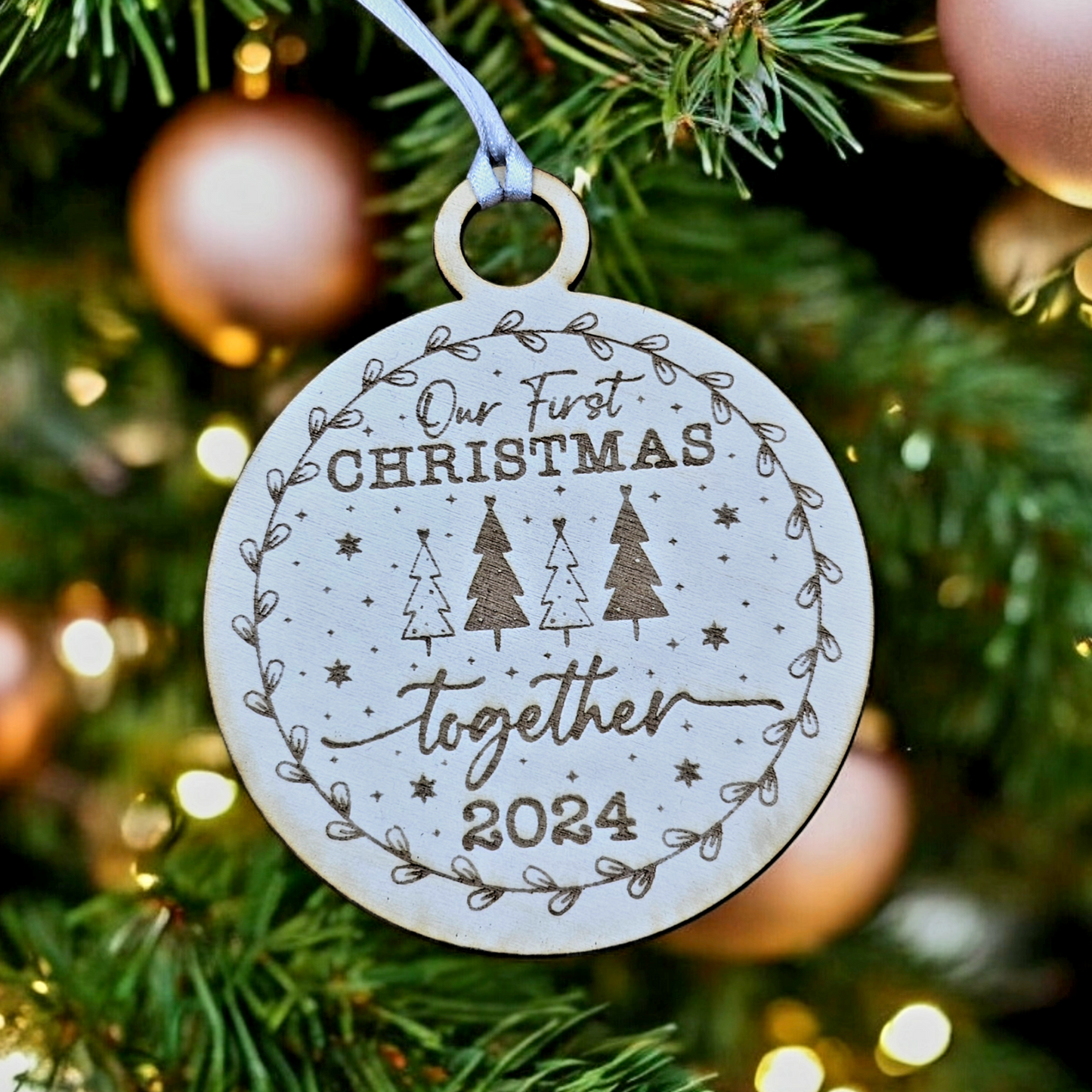 Our 1st Christmas Together Ornament