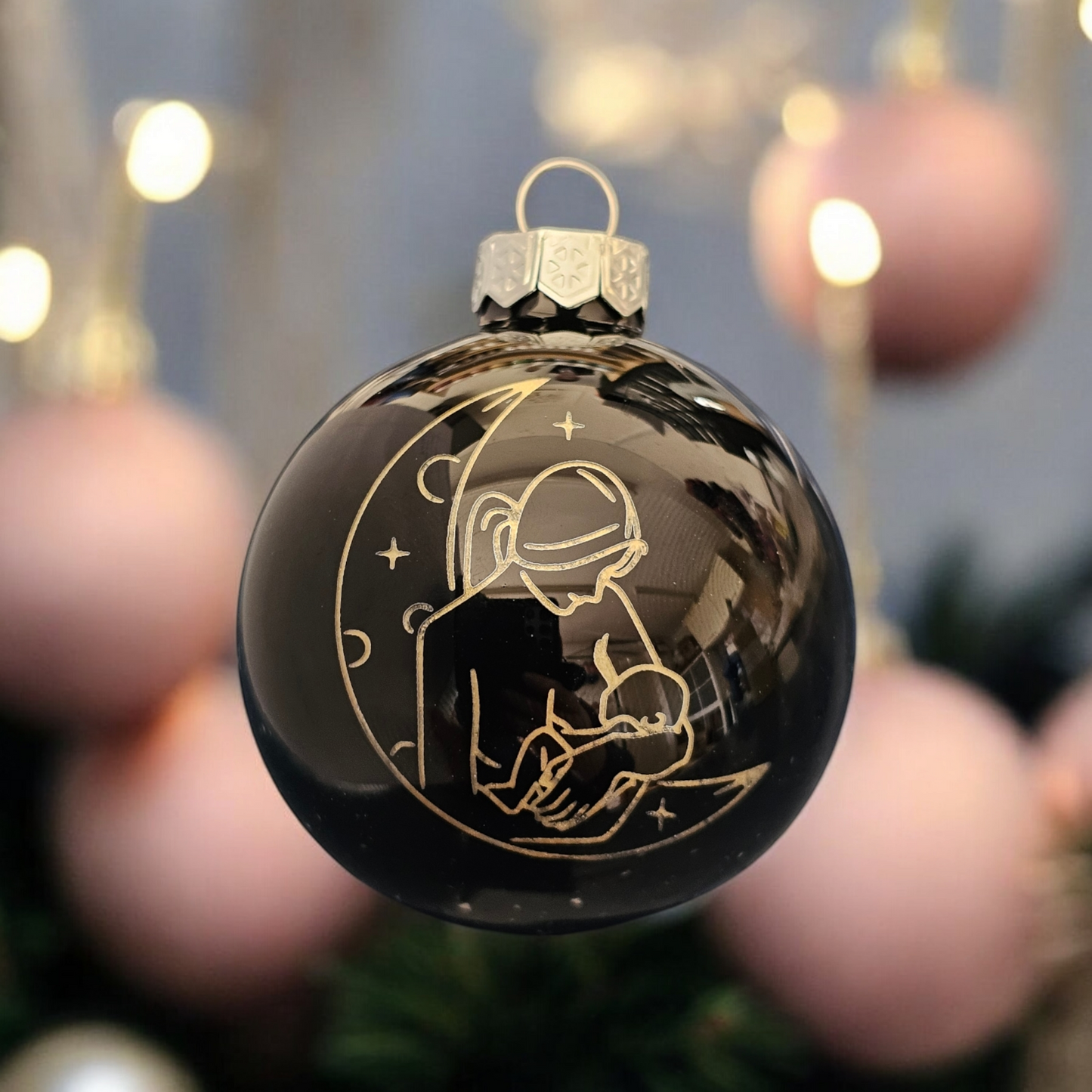 Breastfeeding Glass Bauble