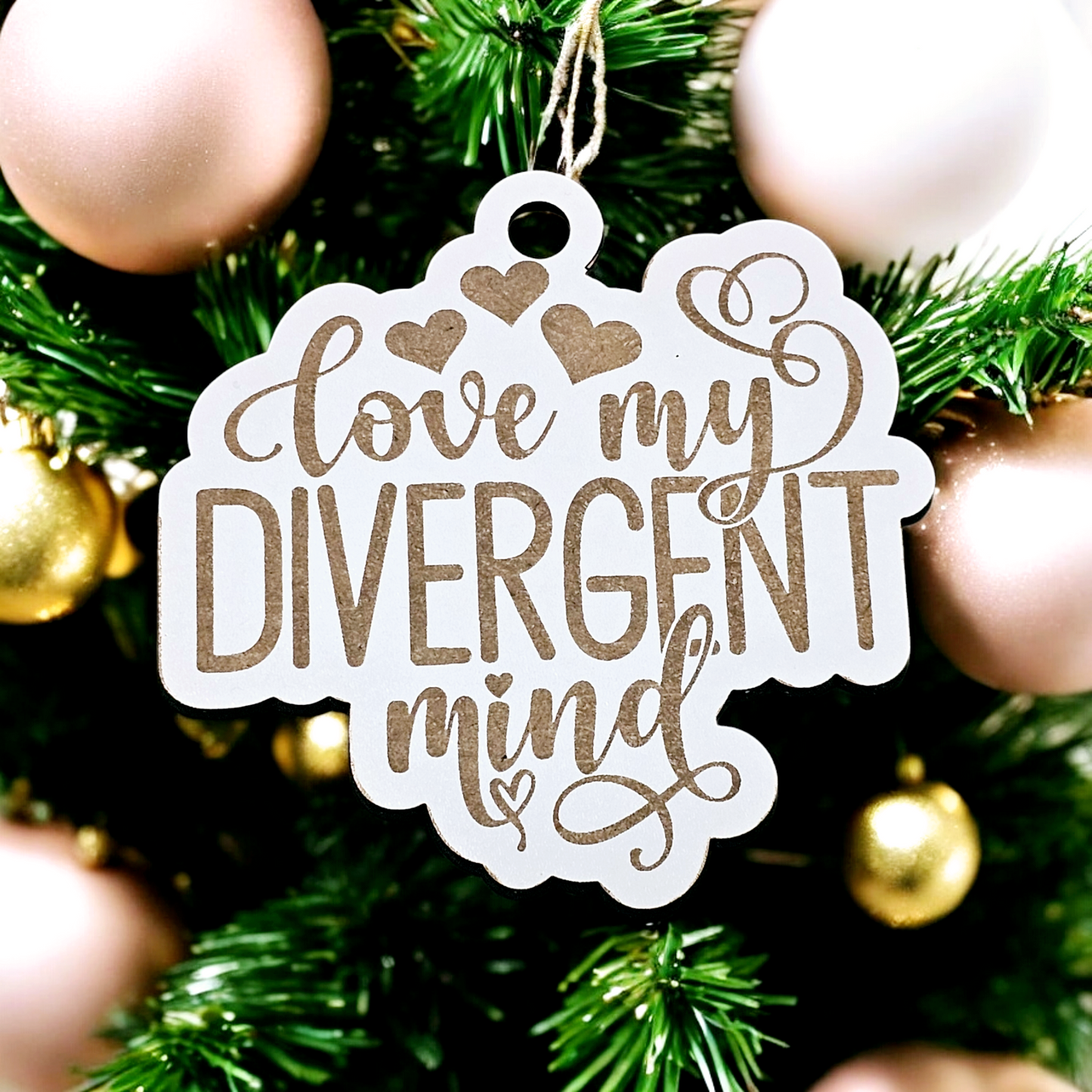 Love My Divergent Mind Ornament