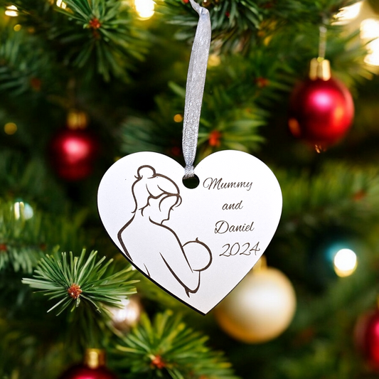 Heart Breastfeeding Ornament