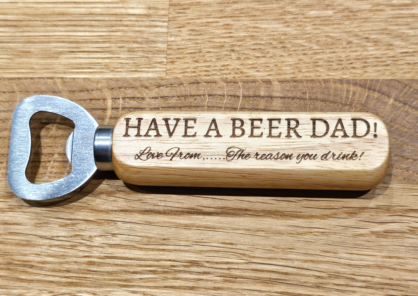 Wooden Bottle Opener